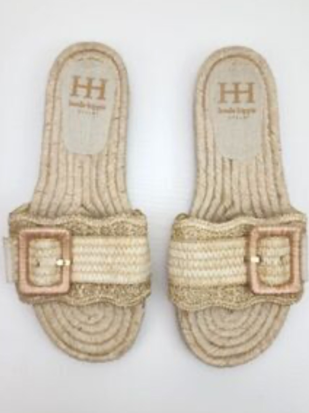 Haute Hippie Raffia Slides - Picture 8 of 8